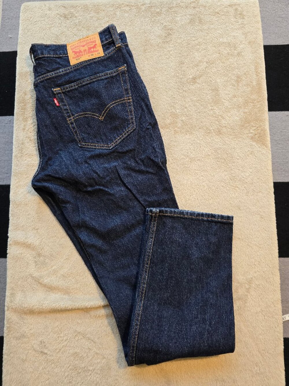 Levi's 511 Men's Slim Fit Jeans Dark Indigo Blue Wash W36 x L32
